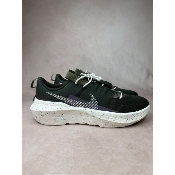 Nike Mens Crater Impact Sequoia Sneakers Olive Green DB2477-300 Mens 14 NEW - Picture 1 of 12